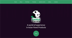 Desktop Screenshot of pandapanels.com